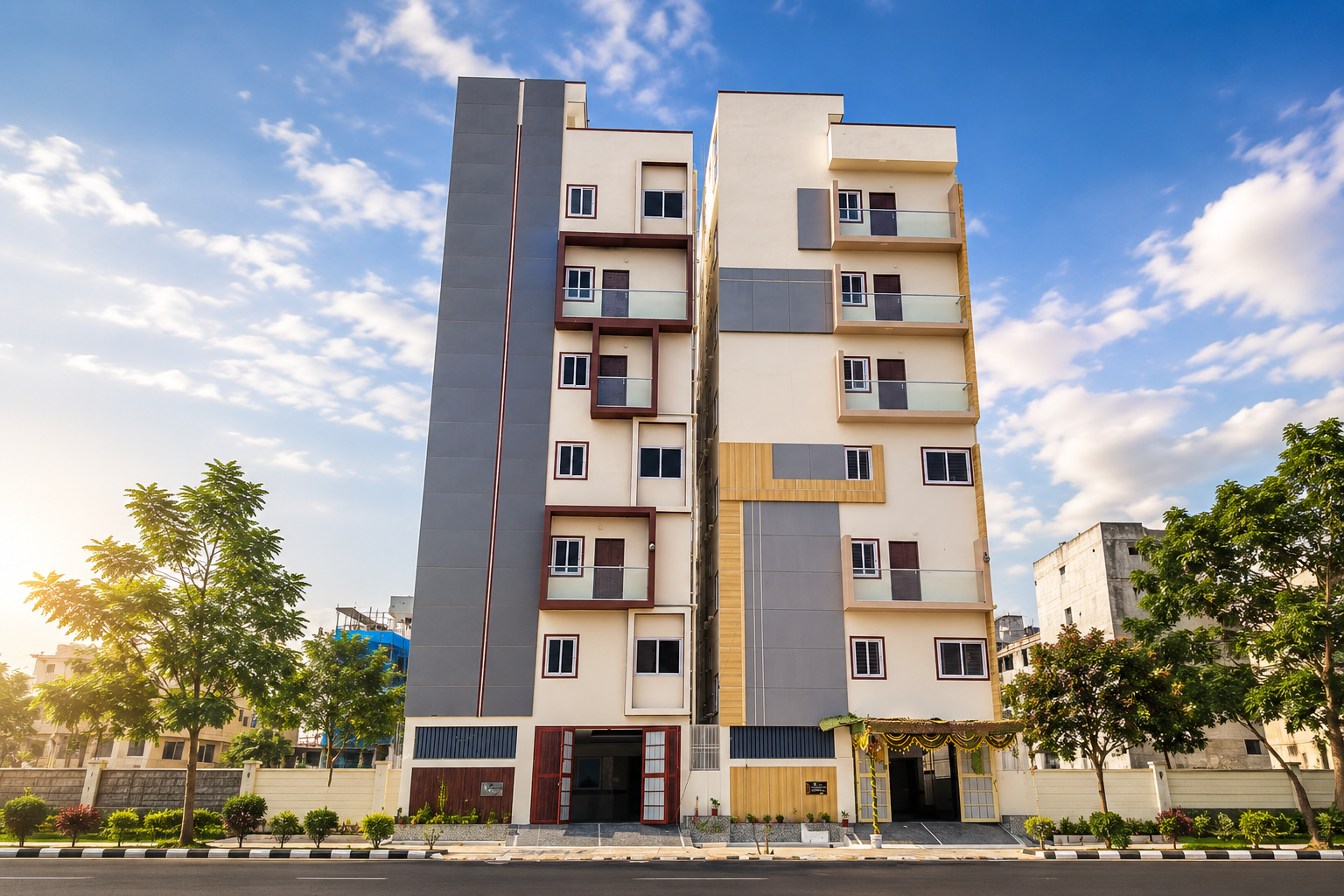 Apple Heights Apartment - Building