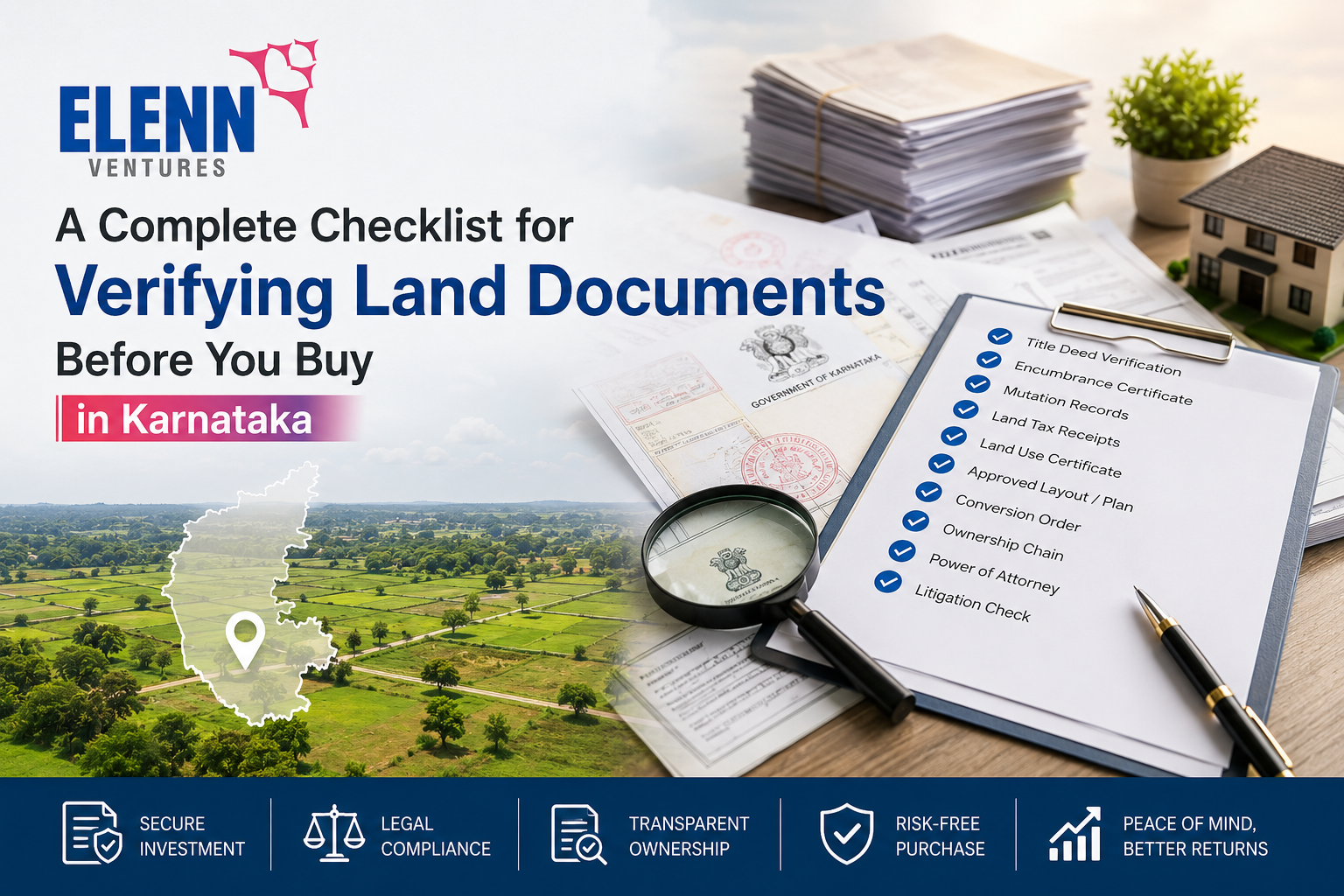 Complete Checklist for Verifying Land Documents